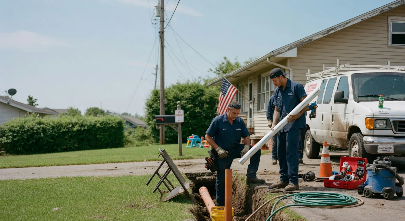 Drain Cleaning in Potts Camp, MS near me